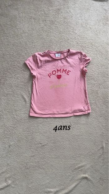 TEE shirt 4ans fille