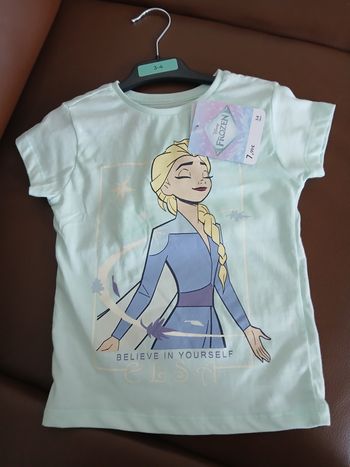 ensemble pyjamas short fille la reine des neiges 104 cm 3/4 ans 