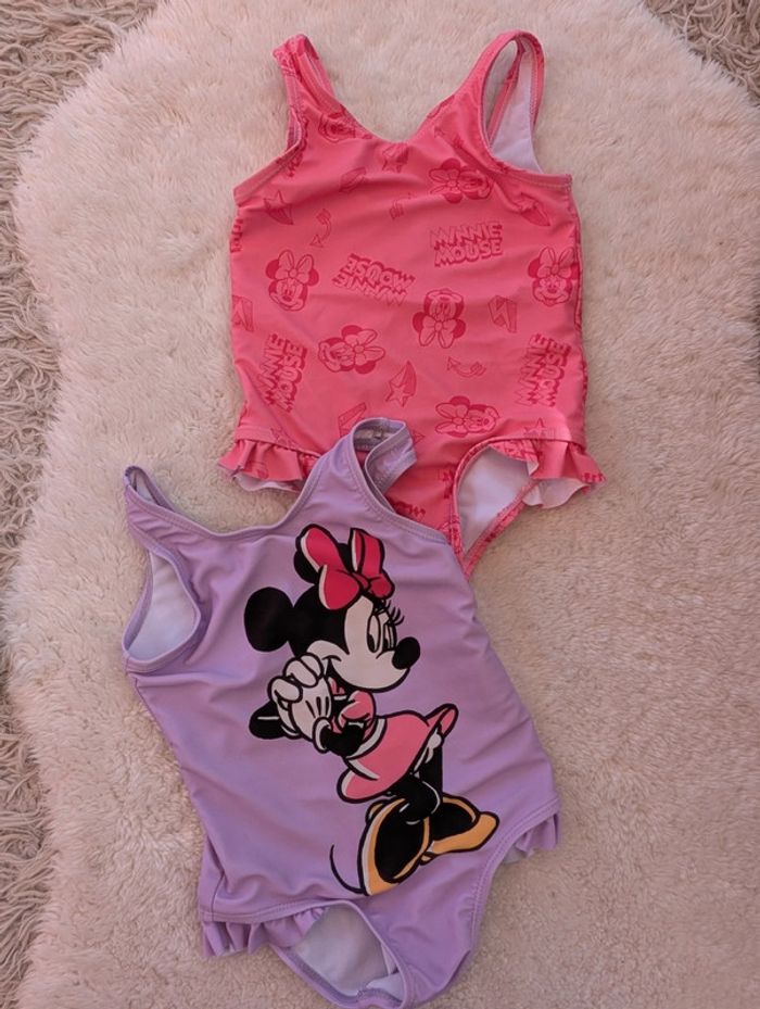 Lot maillot de bain Minnie Disney 12-18 mois
