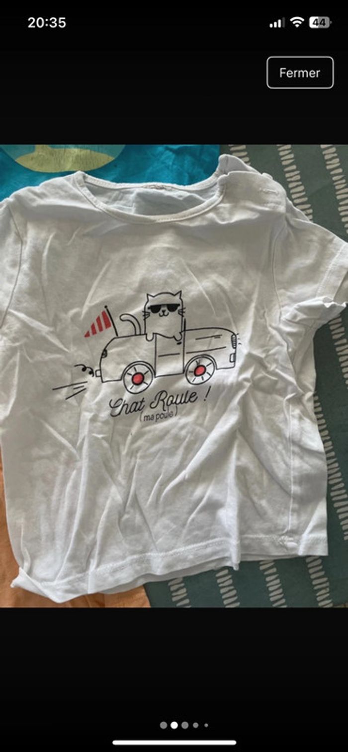 Lot tee shirt manche courte - photo numéro 2