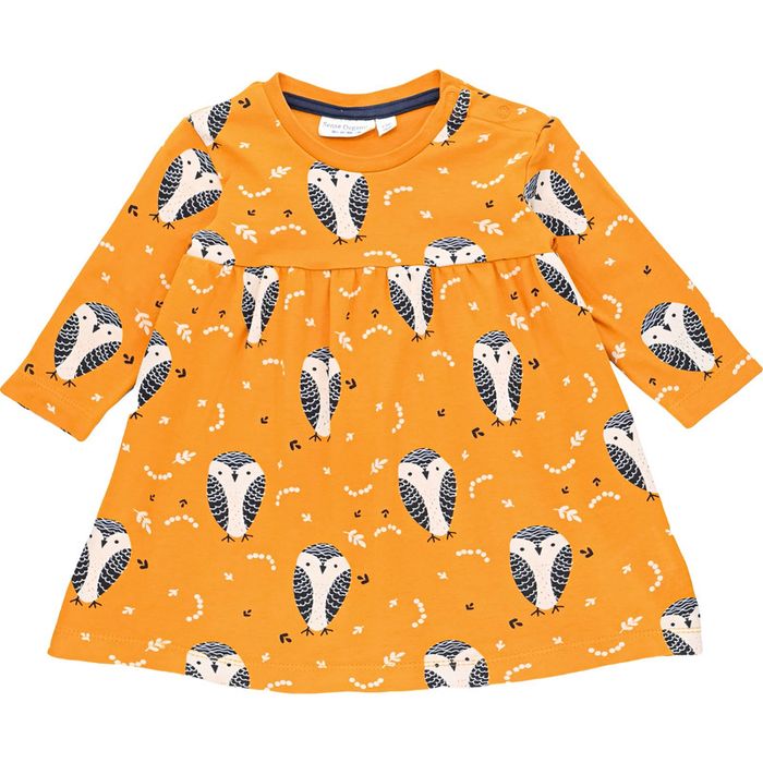 Robe à manches longues 9 mois en coton bio Sense Organics