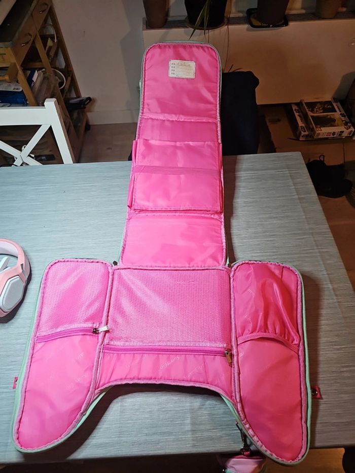 Cartable licorne avec sa trousse - photo numéro 7