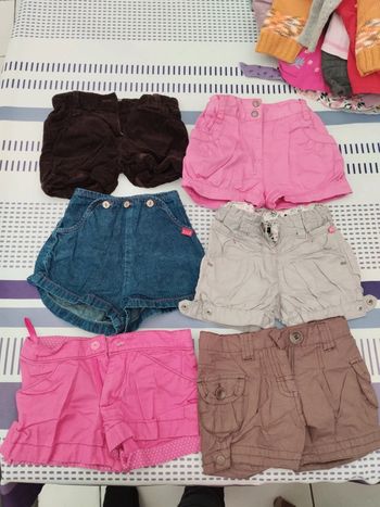 Lot de 6 shorts 2ans