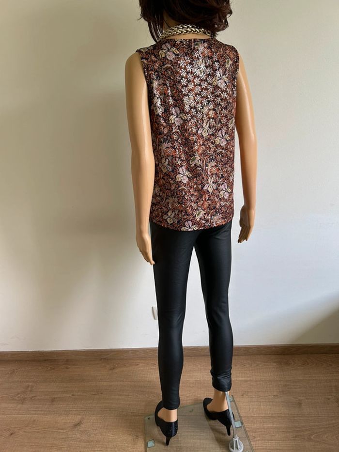 Blouse imprimée sans manches Morgan taille S jamais portée - photo numéro 10