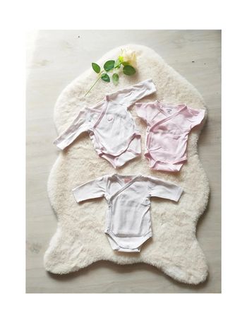 Lot de 3 bodys bébé fille nouveau-né taille naissance