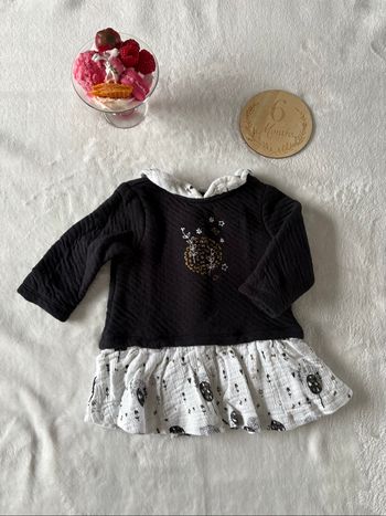 👗 Robe bébé - 6 mois - Orchestra