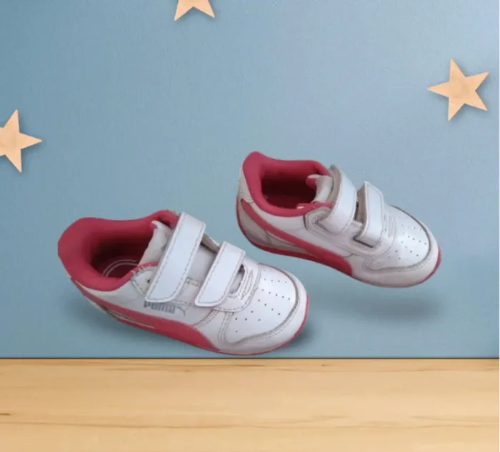 Baskets fille Puma en 21 très bon état - photo numéro 4
