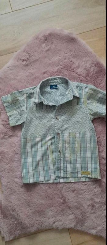 chemise  manches  courtes  3  ans  sergent  major