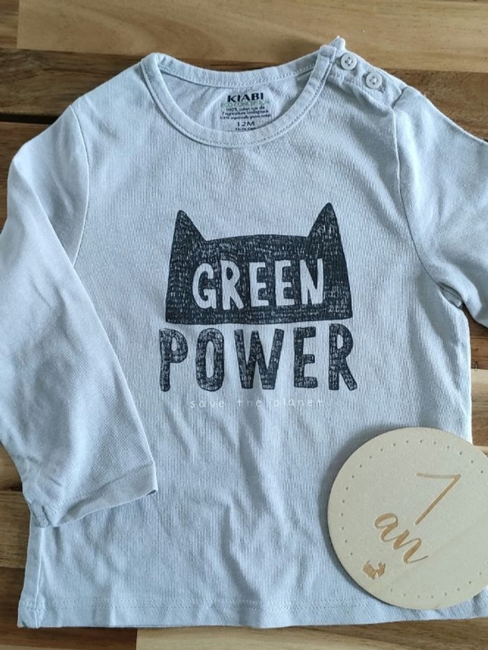 T-shirt manches longues Kiabi