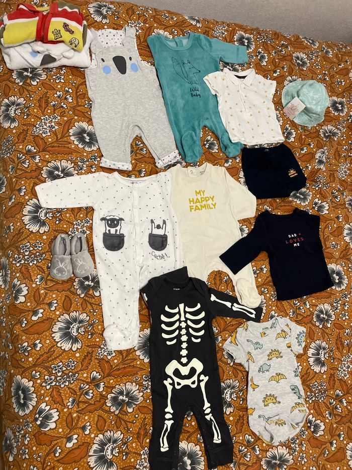 Lot vêtements garçon 3 mois (13 pièces)