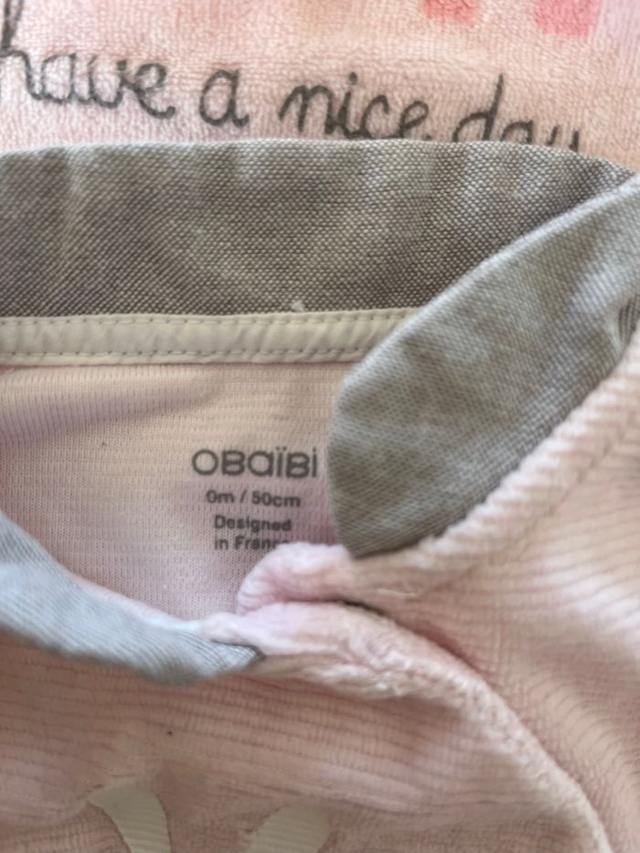 Lot pyjamas velours naissance - photo numéro 6