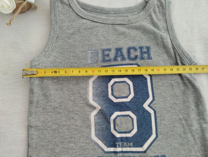 T shirt sans manches in extenso - photo numéro 4