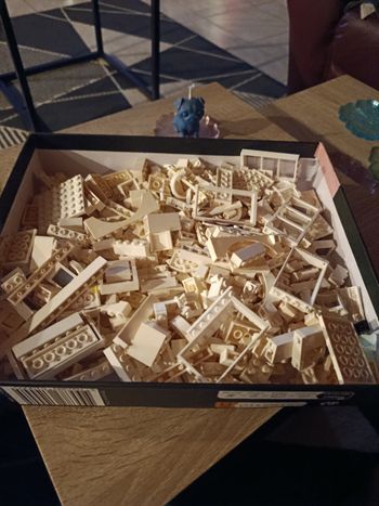 Diverses pièces lego blanc