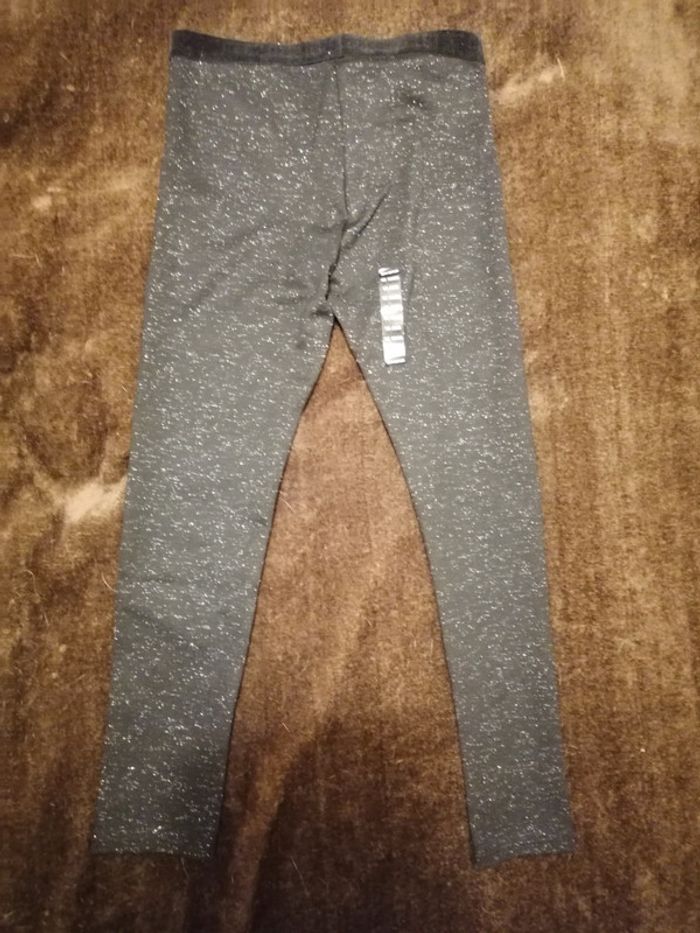 Leggins noir pailleté okaidi 12 ans - photo numéro 3