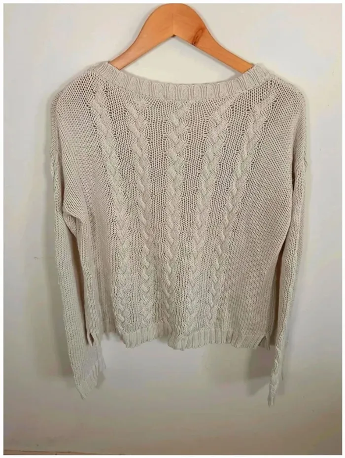 C22 pull blanc petit bateau 16 ans - photo numéro 2
