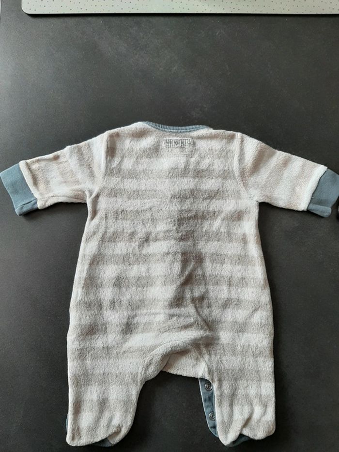 Grenouillère à rayures - photo numéro 2