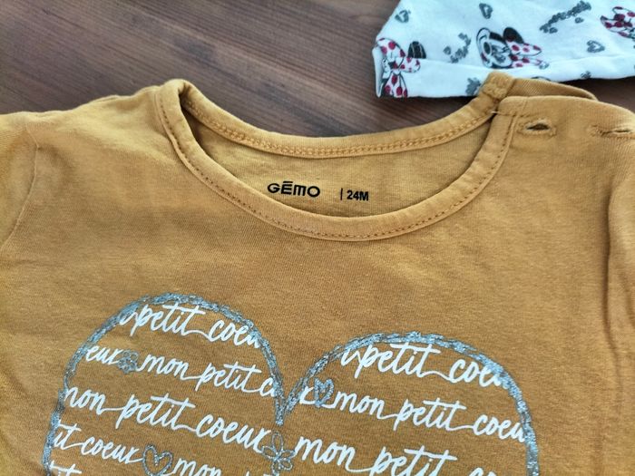 2 tee shirts 24 mois - photo numéro 2