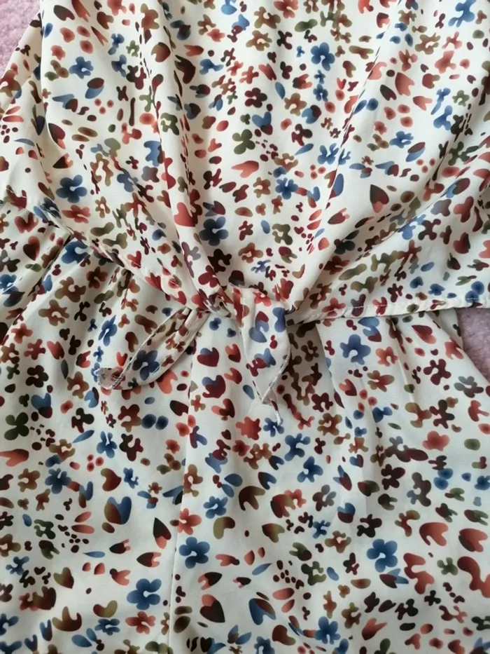 Combinaison short été fluide fille - photo numéro 3