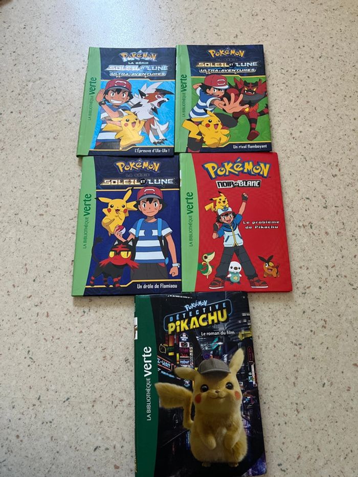 La bibliothèque verte Pokémon