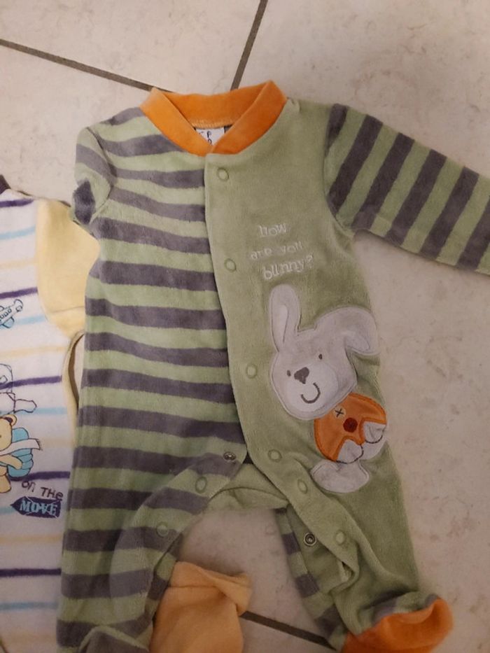 4 pyjama grenouillère naissance - photo numéro 5