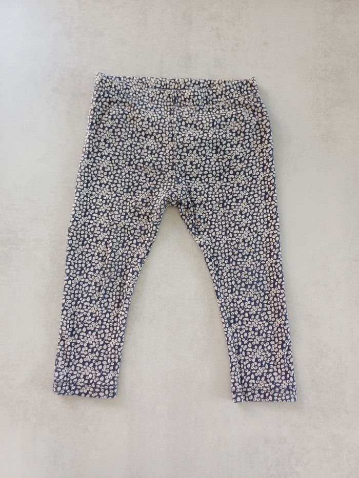 Legging fleurs Petit Bateau 18 mois - photo numéro 2