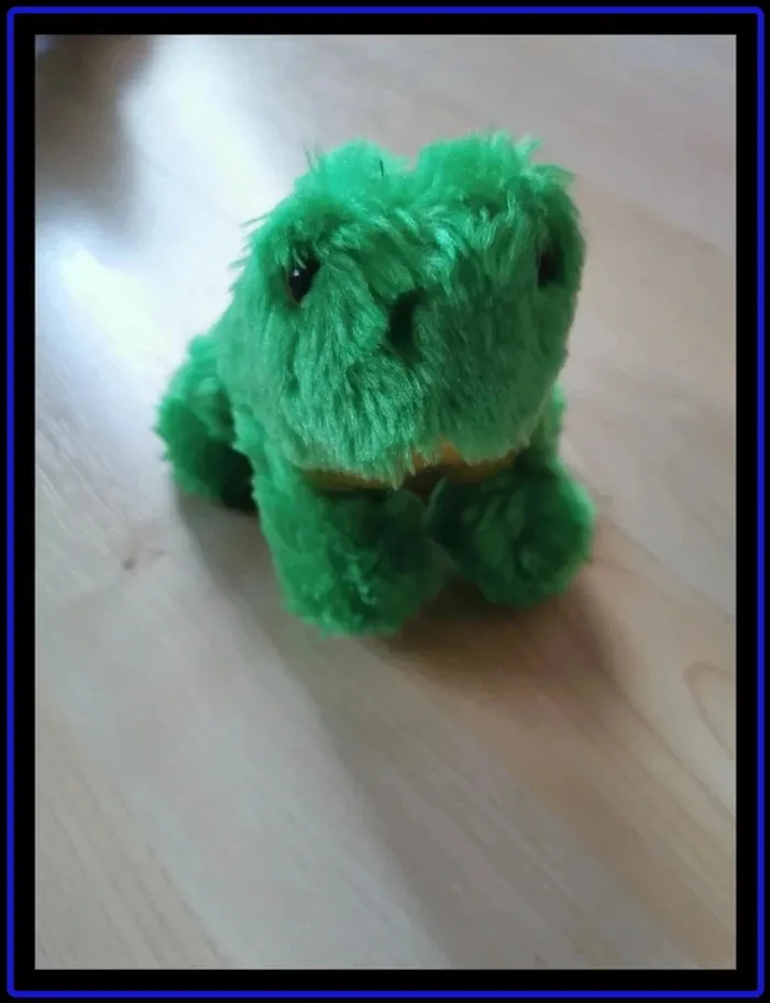 Peluche grenouille