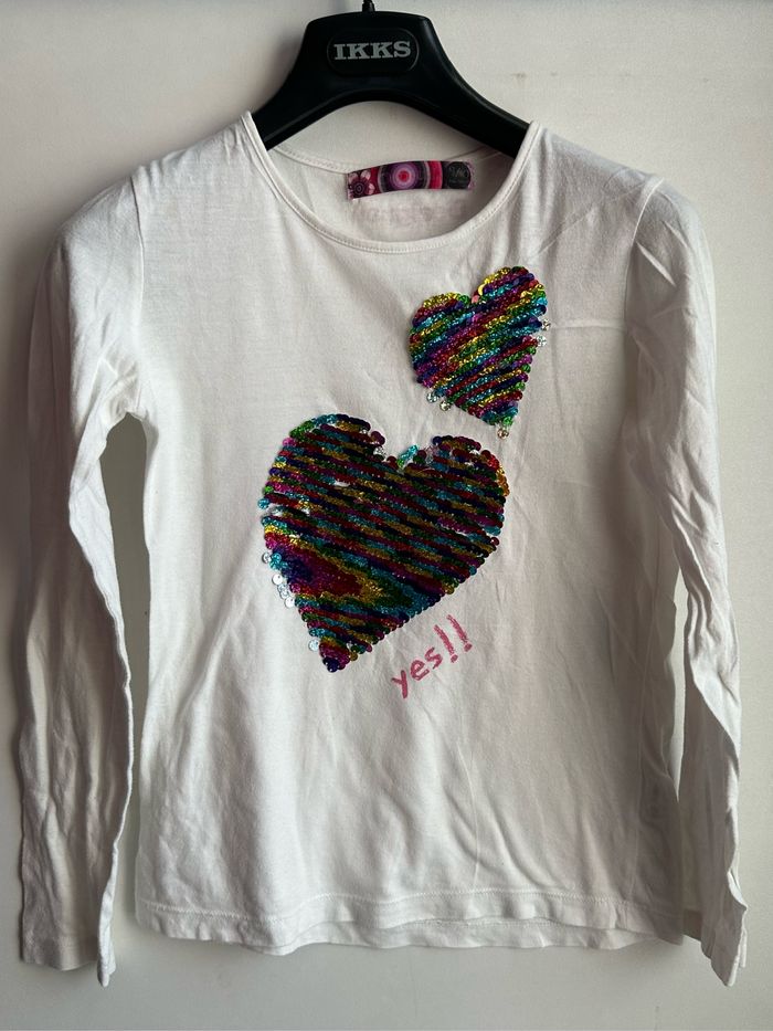 T-shirt Desigual taille 9/10 ans - photo numéro 5