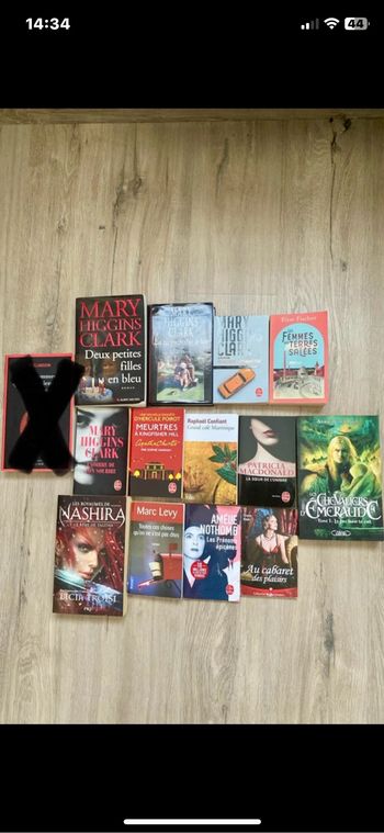 Gros lot de livres différents