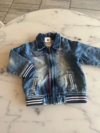 Veste en jean garçon