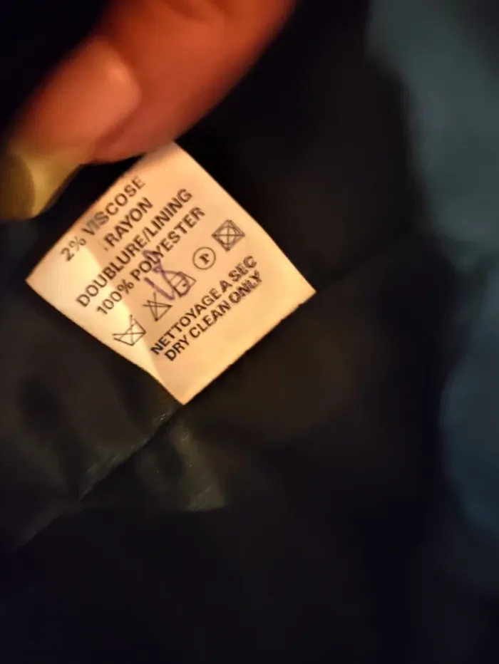 Veste blazer cintré La city made in France rayée vintage taille 3 40 - photo numéro 5