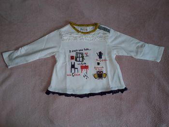 Haut manches longues 9 mois