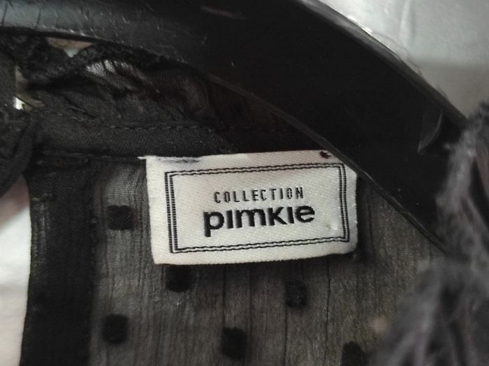 Haut noir voilé avec motifs noir pimkie 38 - photo numéro 10