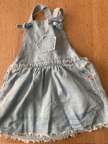 Robe fine 12mois vertbaudet 100%coton
