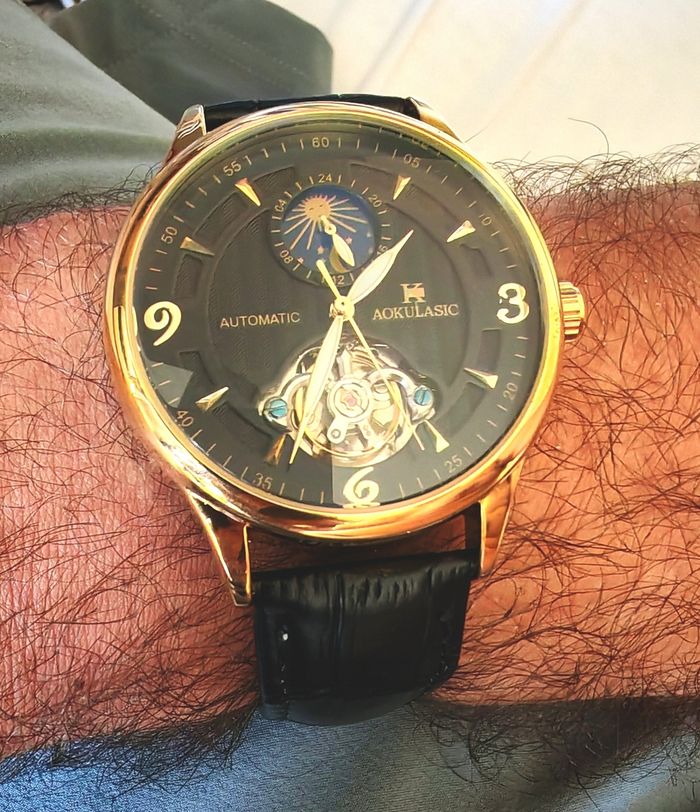 Montre mécanique+ montres automatiques homme - photo numéro 4