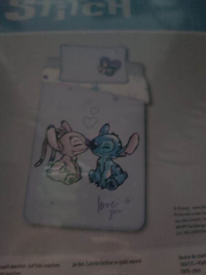 Parure de couette stitch - photo numéro 3