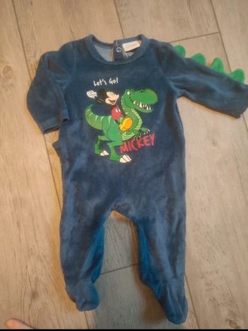 Pyjama velours disney 1 mois
