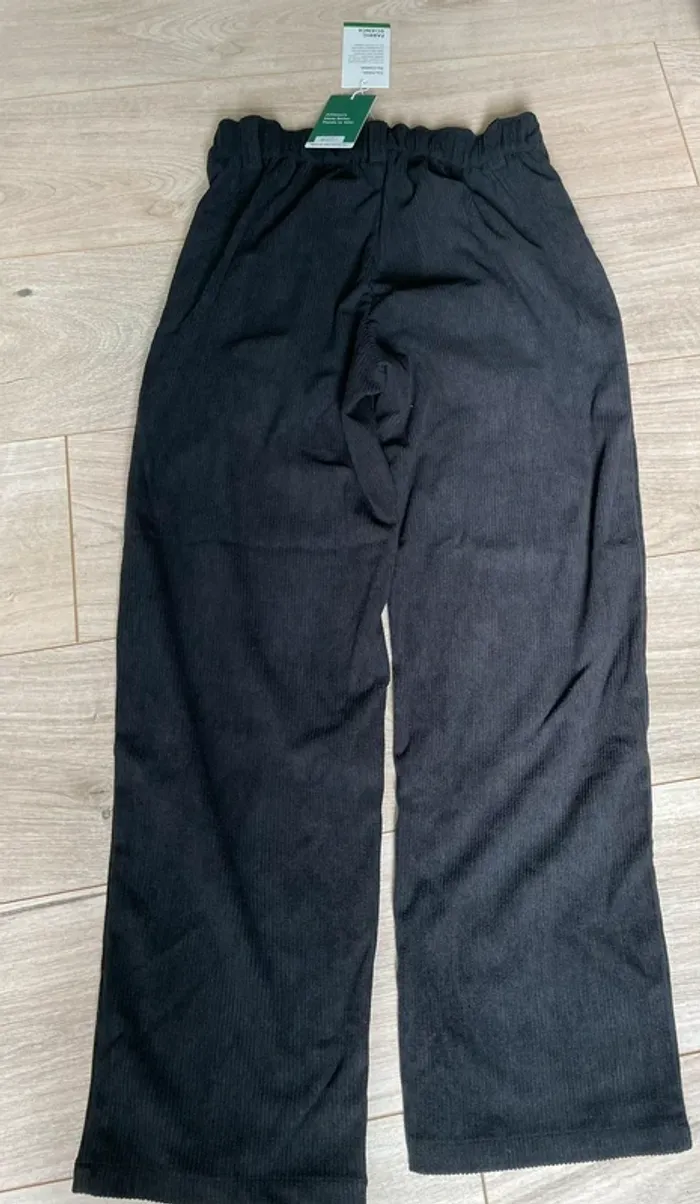 Pantalon velours noir Halara XS Petite - photo numéro 2