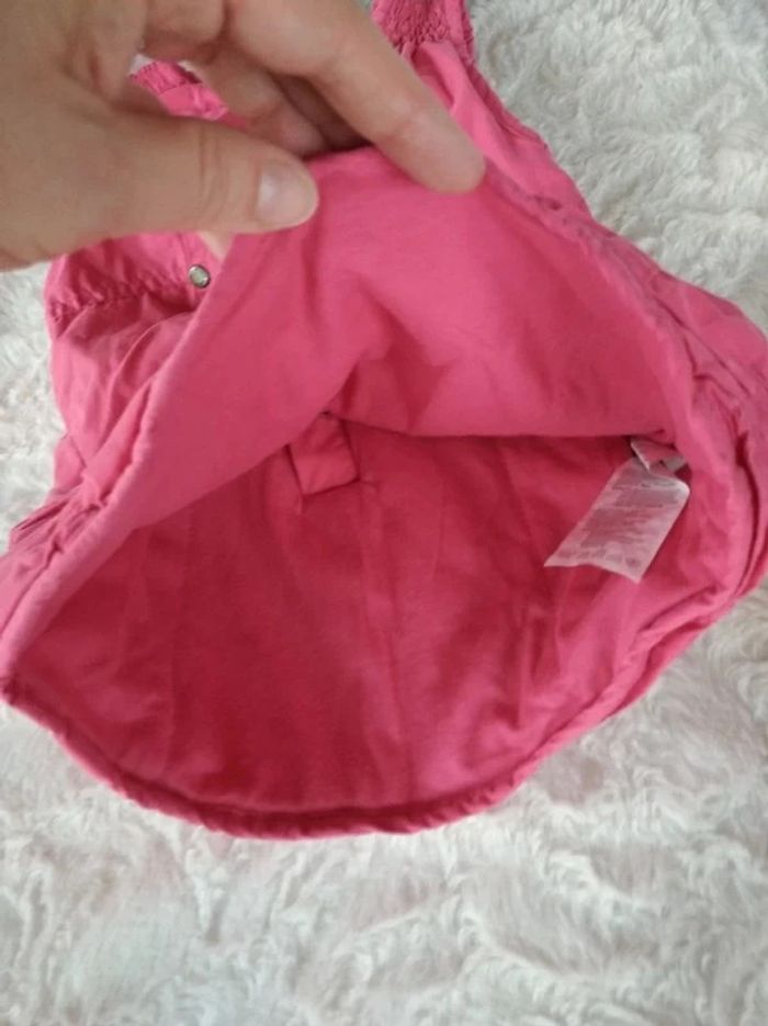 Robe doublée chaude Fille 3 mois cœur poches "Little touch of love" Kitchoun - photo numéro 9