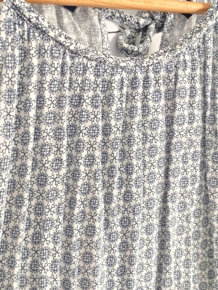 Robe femme été motifs bleus Kiabi taille 36 - photo numéro 4