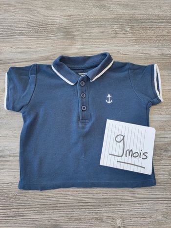 Polo Verbaudet 9 mois