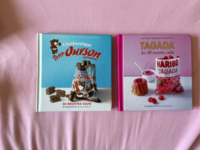 Lot livres recettes desserts