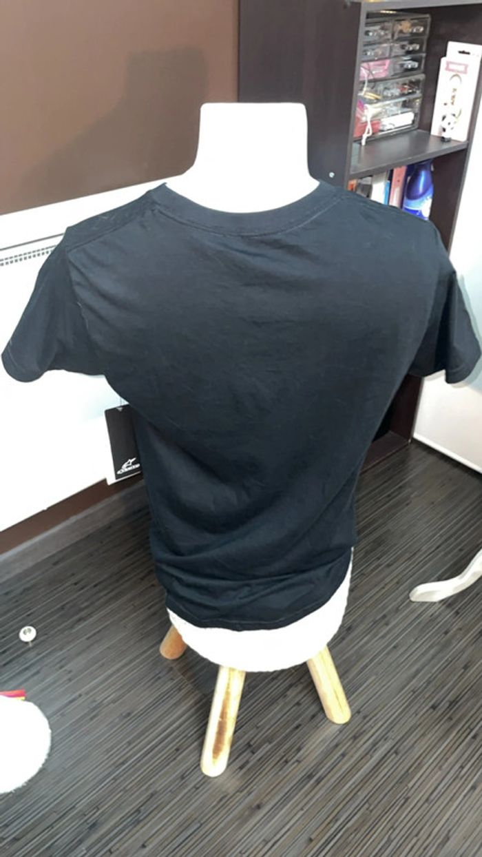 T-shirt noir Alpinestars TS neuf avec étiquette - photo numéro 2