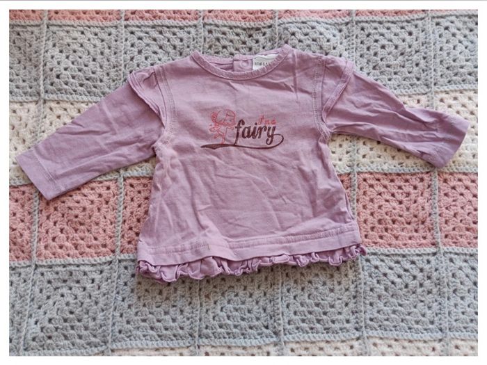 T-shirt manches longues 3 mois