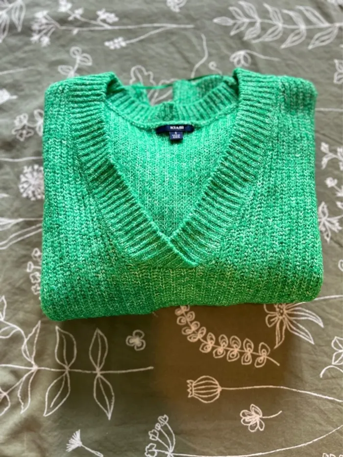 Pull Kiabi vert