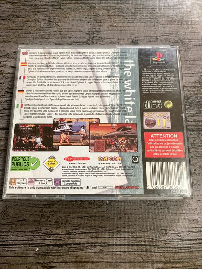 Street Fighter Collection 2 Jeu PS1 Complet VF - photo numéro 2