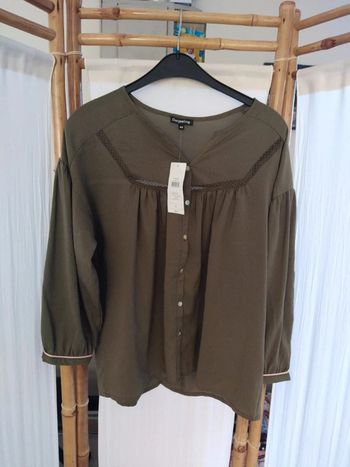 Chemise légère Darjeeling kaki taille 42
