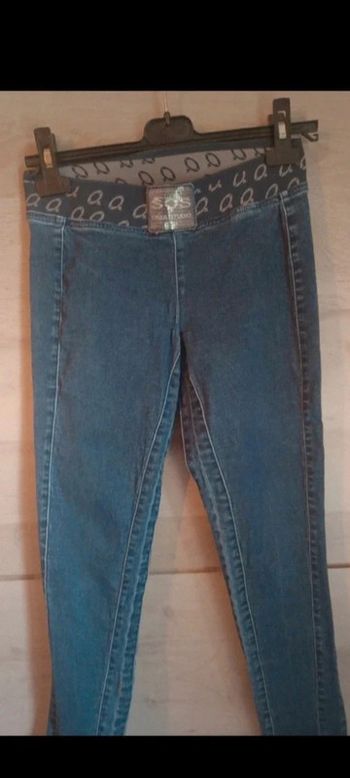 Jeans femme Taille 34 sos studio avec strass