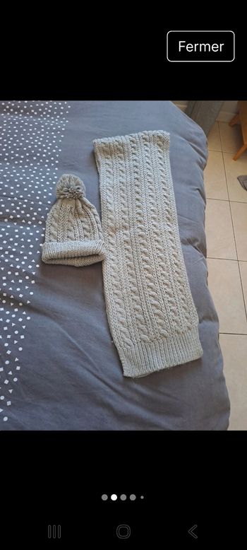 Bonnet et écharpe