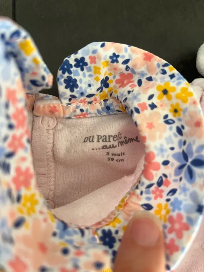 Lot de 4 pyjamas velours - photo numéro 3
