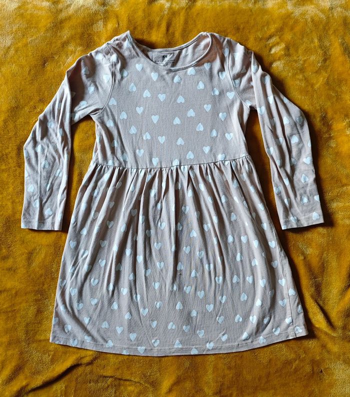 Robe manches longues h&m 6-8ans